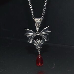 Bat Pendant Necklace